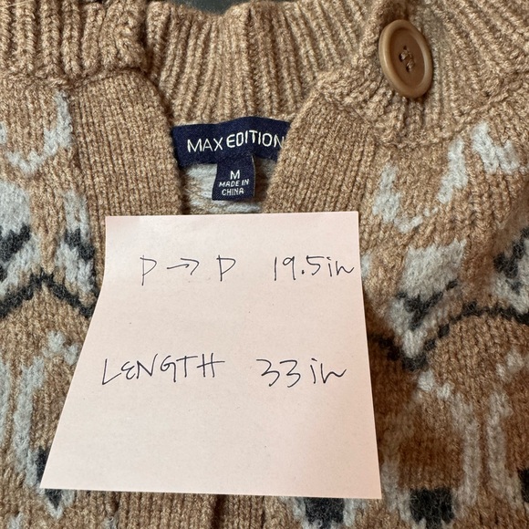 Max Edition cardigan sweater. NWOT. - Picture 3 of 3